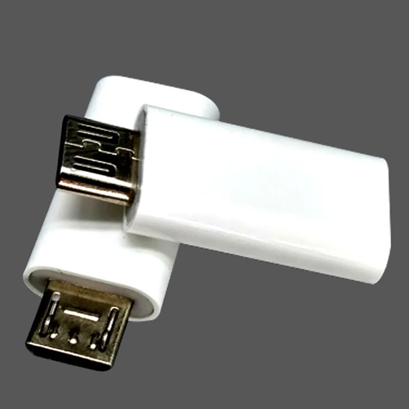Белый черный Тип C к Micro USB Android кабель адаптер зарядное устройство конвертер для