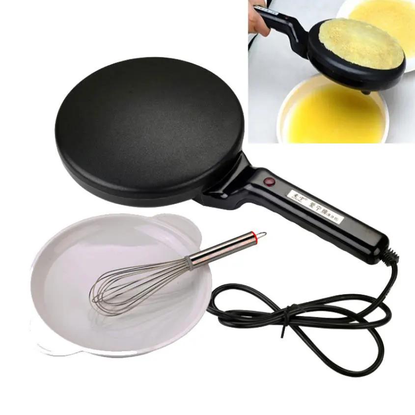 Buy Electric Crepe Maker Pizza Machine Baking Pan Cake