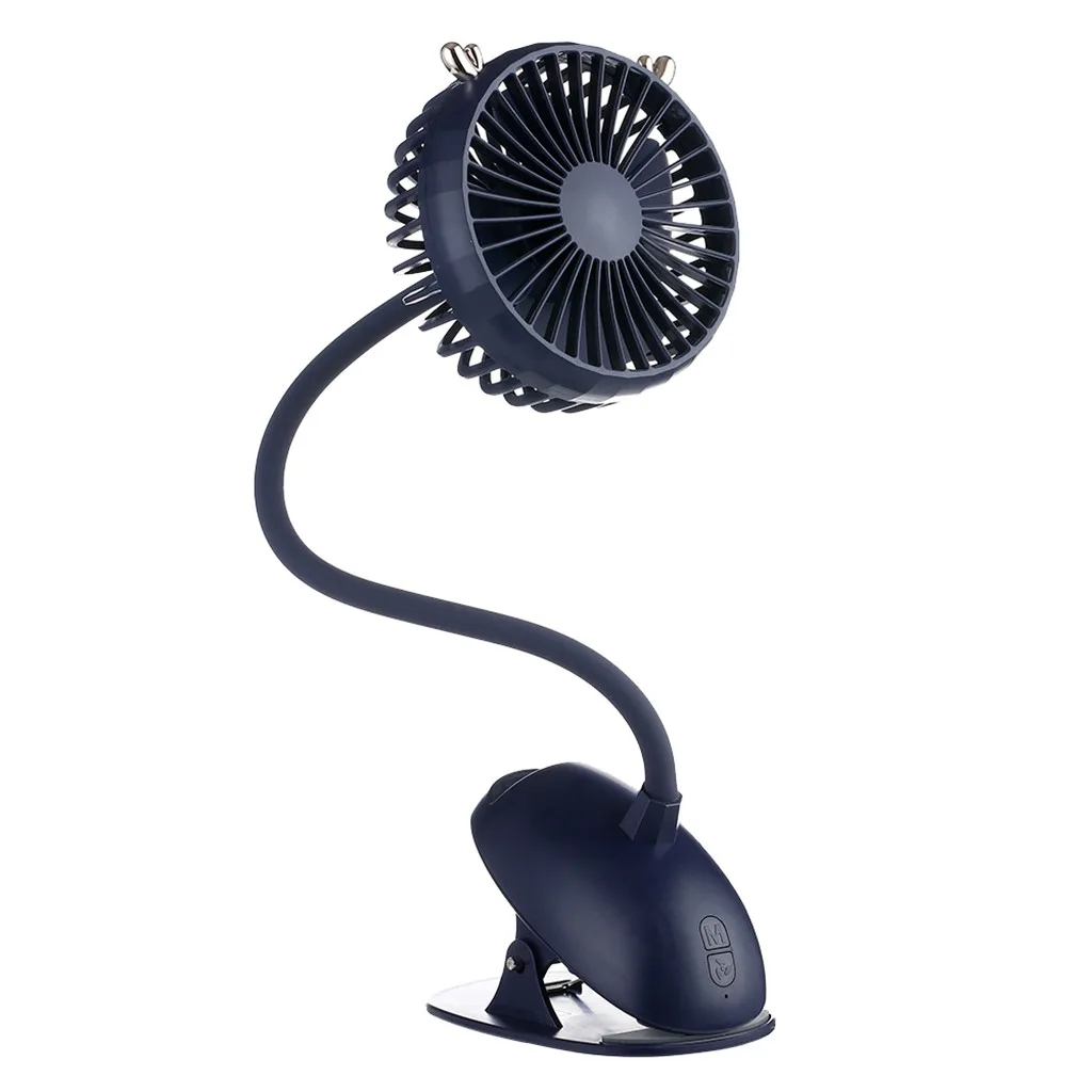 

CARPRIE New Multi-functional Portable Handheld Bendable Fawn Shaped Clip Mini Fan 2000mah Battery USB Rechargeable Mini Usb Fan