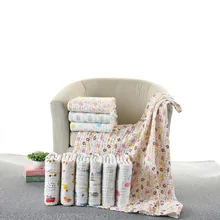 Детское супер мягкое дышащее муслиновое Хлопковое одеяло с рисунком для новорожденных, плотное банное полотенце Yenidogan Fotograf Aksesuarlari