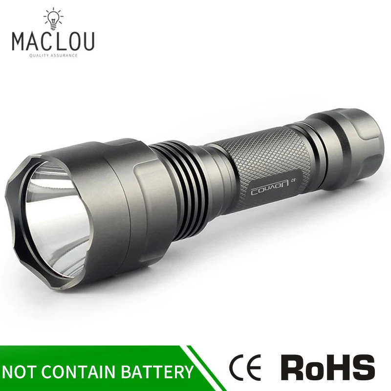 

Convoy C8 Powerful LED Tactical Flashlight 18650 Battery Waterproof Lanterna Spotlight Diving Hunting Flashlight Torch Camping