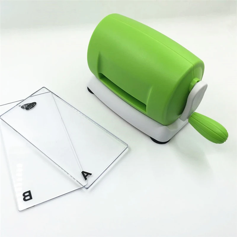 

Scrapbooking Mini Craft Machine Die Cutting Embossing Cutter Piece Die Cut Green Paper Cutter printer Die-cut Machine