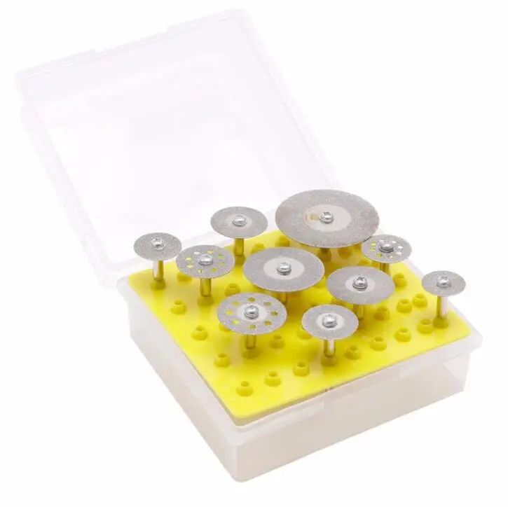

HSS Rotary Tool Accessories Woodworking Circular Saw Blades Kit Set Fits Dremel Mandrel Mini Cutting Disc for Wood Carving