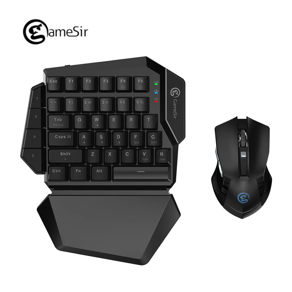 

[NEW] GameSir Z2 E-sports Gaming Wireless Keypad And GM180 Mouse Combo 2.4GHz One-handed Blue Switch Keyboard For FPS pubg games