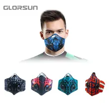 GLORSUN PM2.5 велосипедная маска от пыли для рта, модная маска против загрязнения n99, Спортивная маска от пыли, респиратор, маска для рта