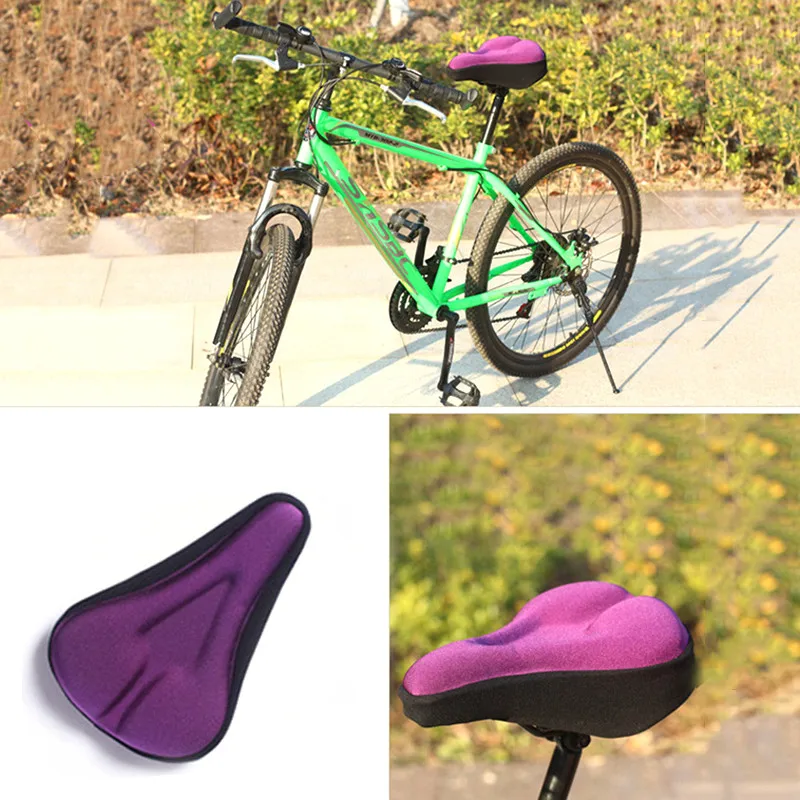 

Silica Gel Bicycle Parts Cycling Seat Mat Bicycle Saddle Comfortable Cushion Soft Seat Cover for Bike Soft Seat Cover