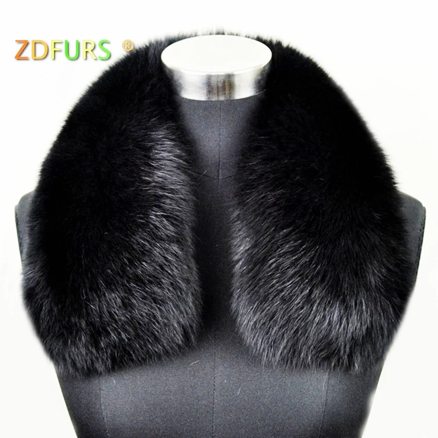 ZDFURS * Женская одежда Воротник модные аксессуары с лисьим мехом шарфы 100%