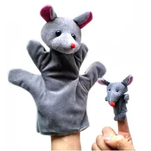 Детские плюшевые игрушки 2 шт. животные пальчиковые игрушки из плюша ребенок Раннее развитие ребенка игрушки подарок дети обучение и образование игрушки подарки