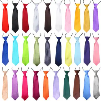 

20 X Party Neck Tie For Child Wedding Prom Boys Satin