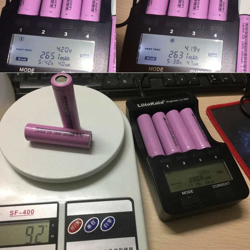 1 8 шт. литий ионный аккумулятор 18650 3 7 в 2600 мАч|li-ion battery|18650 batteryrechargeable battery |
