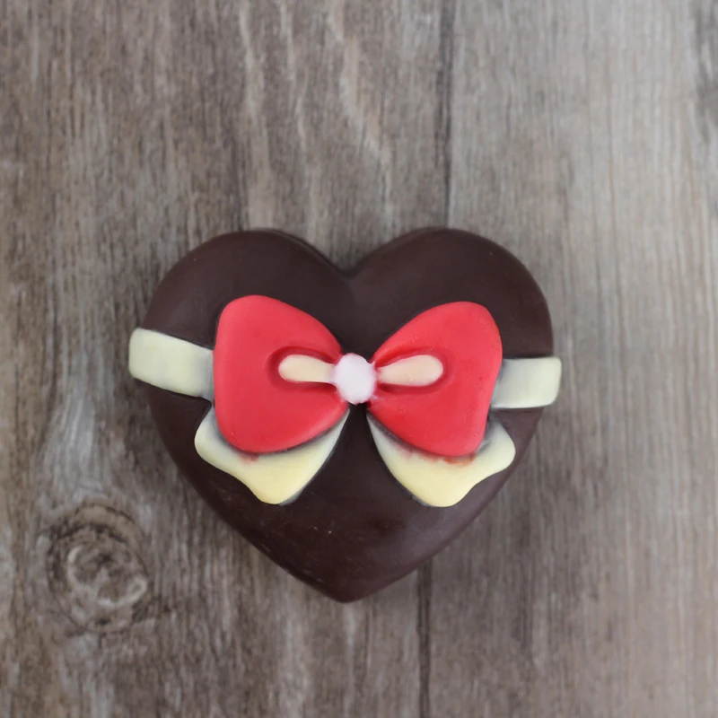 

Nicole Silicone Soap Mold Heart Shaped Craft Handmade Soap Making Mould Chocolate Candy Molds