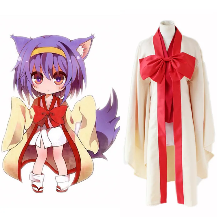 Hatsuse Izuna Cosply Costume NO GAME NO LIFE Party Dance Costume Halloween Party Dance font b