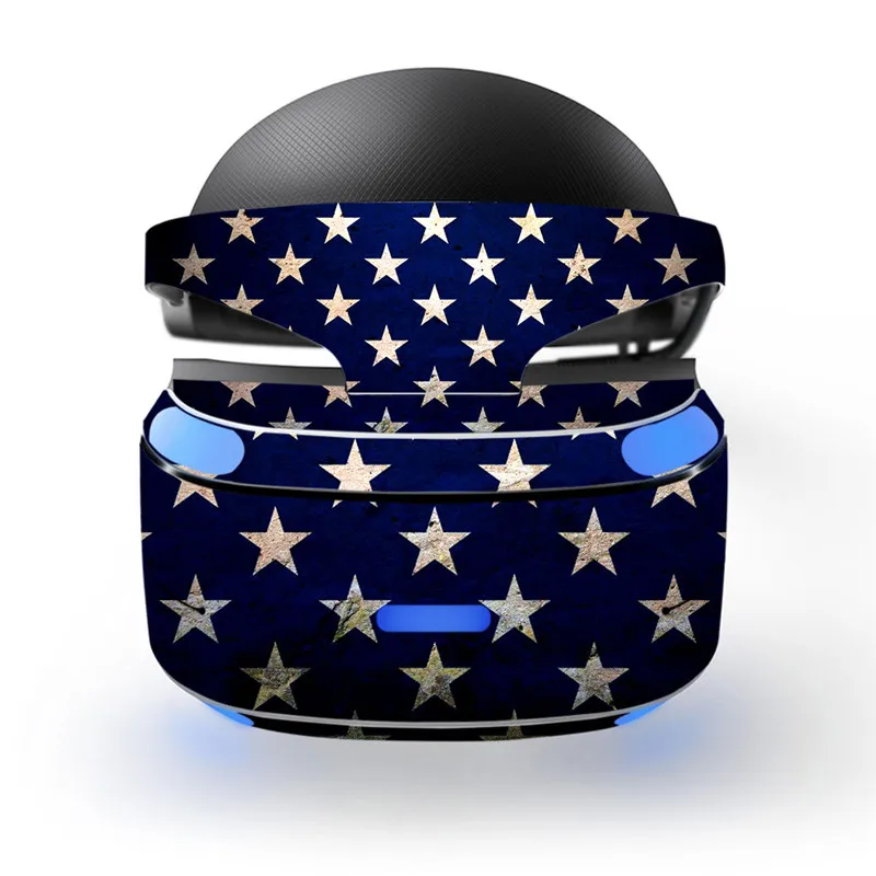 Пятиконечная звезда дизайн Дизайн Наклейка PSVR кожи Стикеры для sony Playstation PS VR консоли защитный чехол