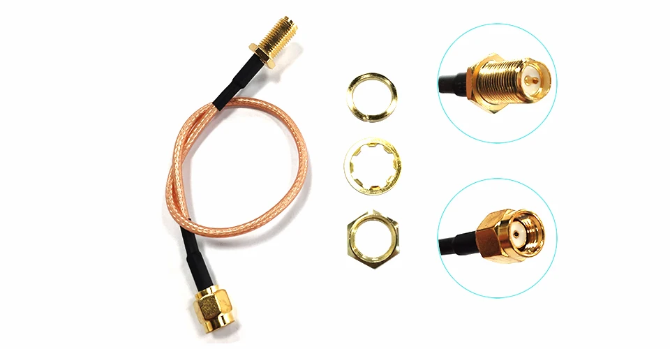 SMA штекер для антенна с гнездовым разъемом адаптер SMA разъем витой коаксиальный джемпер удлинитель для Antena Antenne