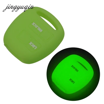 Keyforkess Set di Cover in Silicone per Toyota 4Runner Corolla RAV4 Camry per Lexus RX LS GX SC 2BTN custodia per chiave remota luminosa opzionale - Jingyuqin Set di Cover in Silicone per Toyota 4Runner Corolla RAV4 Camry per Lexus RX