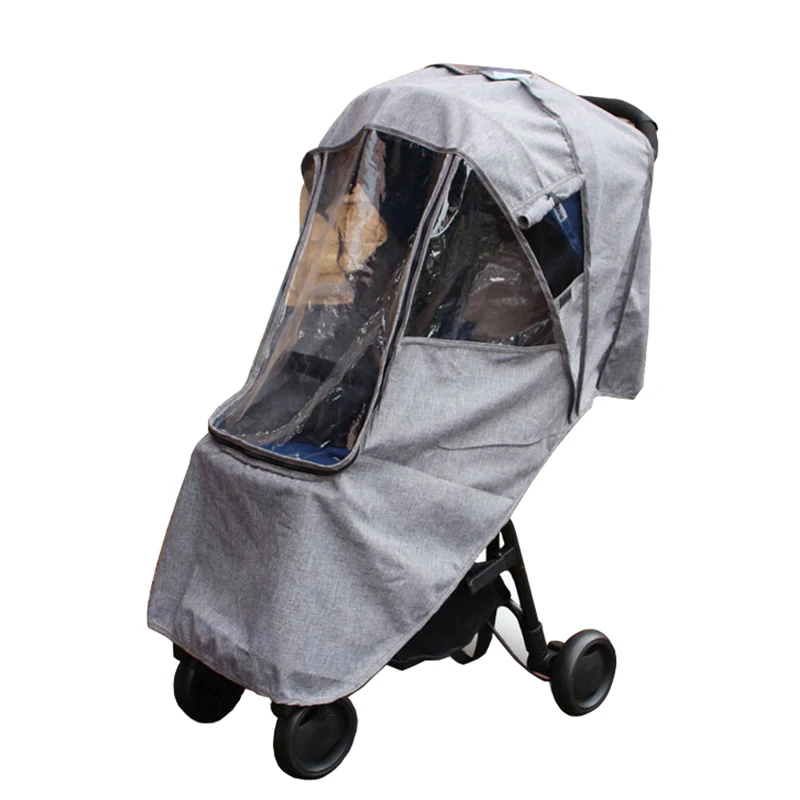 

Baby Stroller Accessories Waterproof Rain Cover Universal Rain Cover Travel Cover Case Umbrella Trolley Cover Bag Stroller Part