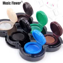 Новое поступление Music Flower Make Up прочный мягкий макияж глаз 6 цветов Подводка-гель для глаз Водонепроницаемый прочного косметика для глаз, гелевая подводка крем