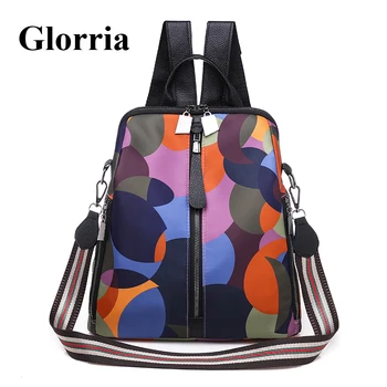 

Glorria Fashion Designer Backpack Famous Brand Women Bag 2020 School Bag for Teenager Girls Leather Backpack Women Small Mochila
