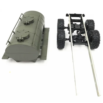 

Oil Tank Trailer Chassis Spare Tire Kit for WPL 1/16 B36 B-36 B36K B36KIT Military Truck RC Car Spare Parts DIY RC Car Accessoy