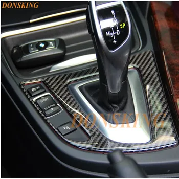 

Carbon Fiber Gear Position Panel Cover Trim For BMW 3 Series F30 3GT F34 13-16