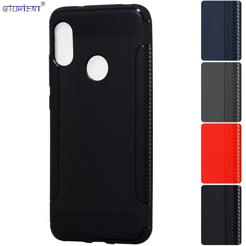 cheap Xiaomi Redmi 6 Pro Case Xiomi A2 Lite Cover Soft TPU Silicone Ultra thin Shell for Xiaomi Redmi 6 Pro A2 Lite Carbon Fiber Case