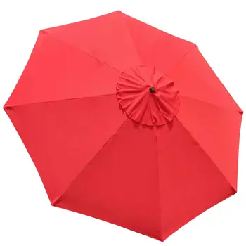 

10Ft 8 Rib Umbrella Replacement Cover Canopy Patio Outdoor Market Deck Yard Top