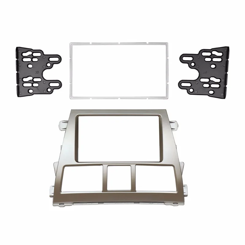 

Auto Stereo Radio Frame Fascia Trim 2 DIN Replacement Kit For Toyota Vios Yaris
