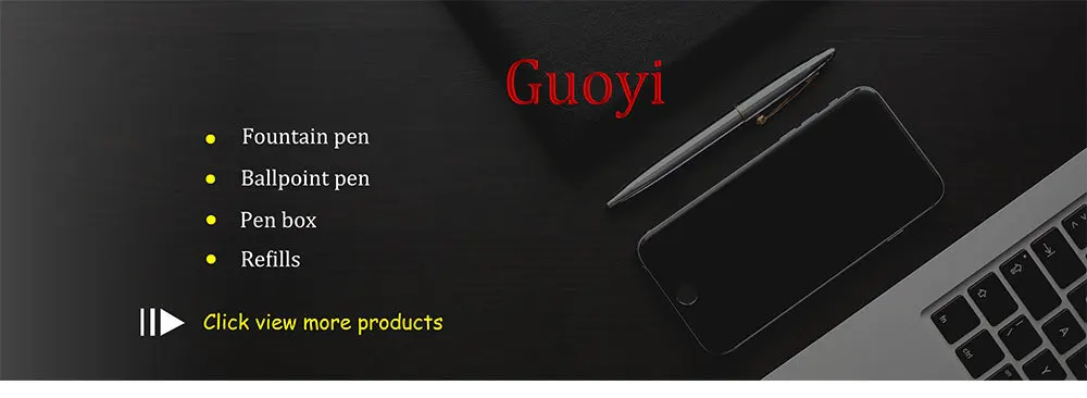 Guoyi A18 креативная Магнитная подвесная настольная ручка для обучения, офиса, школы, канцелярские принадлежности, Подарочная роскошная ручка и бизнес-ручка для отелей