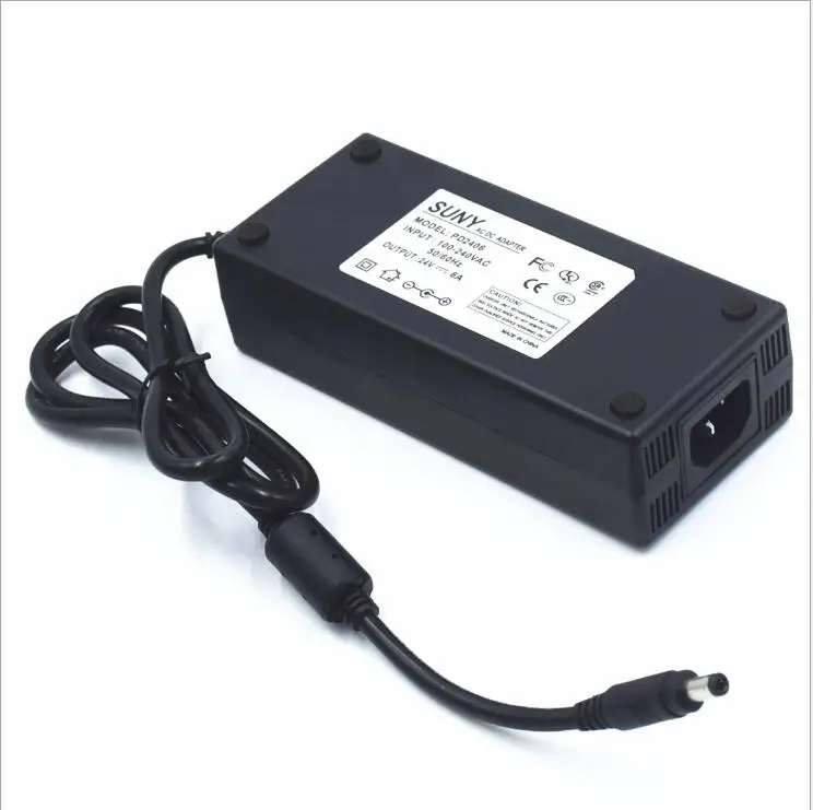 

Frees shipping 24V 6A switching power supply 24V 6A power adapter 24V 6A DC power supply 150W power supply