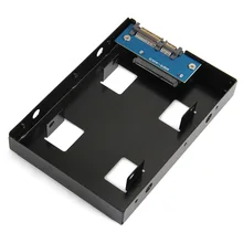 MEMTEQ 2,5 дюймов SATA HDD/SSD до 3,5 дюймов SATA жесткий диск адаптер конвертер держатель кронштейн для ПК компьютер