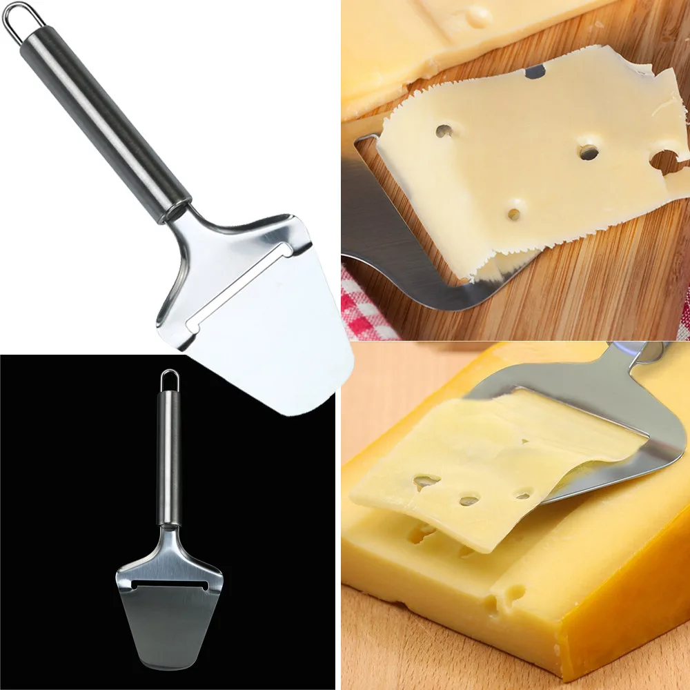 

TENSKE Cheese Slicer Stainless Steel Cheese Slicer Cheese Grater Cake Cutter Butter Kitchen Tools U70427