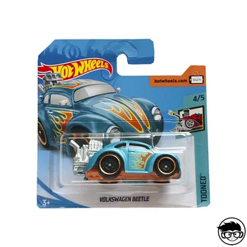 

Hot Wheels Volkswagen Beetle Tooned 347/365 2018 short card