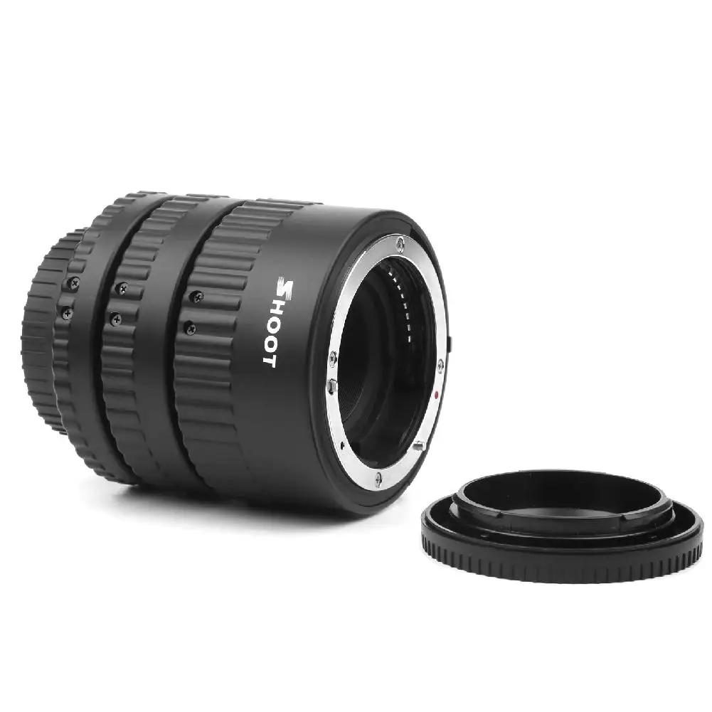 12mm 20mm 36mm Manual Focus N-AF Macro Extension Tube Set Mount for Nikon D3200 D7100 D5100 D5500 D5200 Digital SLR Camera r25