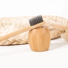 Зубная щетка из натурального бамбука Базовая зубная щетка деревянная основа уход за полостью рта Высокое качество Уход за полостью рта для путешествий