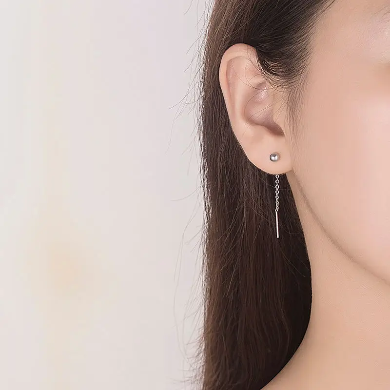 

Korean Drama MY ID IS Gangnam Beauty String Earrings Dangle