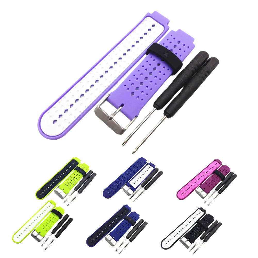 Watchbands Replacement Wrist-Watch 620-Straps Garmin Forerunner 21mm Soft-Silicone Arriaval Watchbands Replacement Wrist-Watch 620-Straps Garmin Forerunner 21mm Soft-Silicone Arriaval