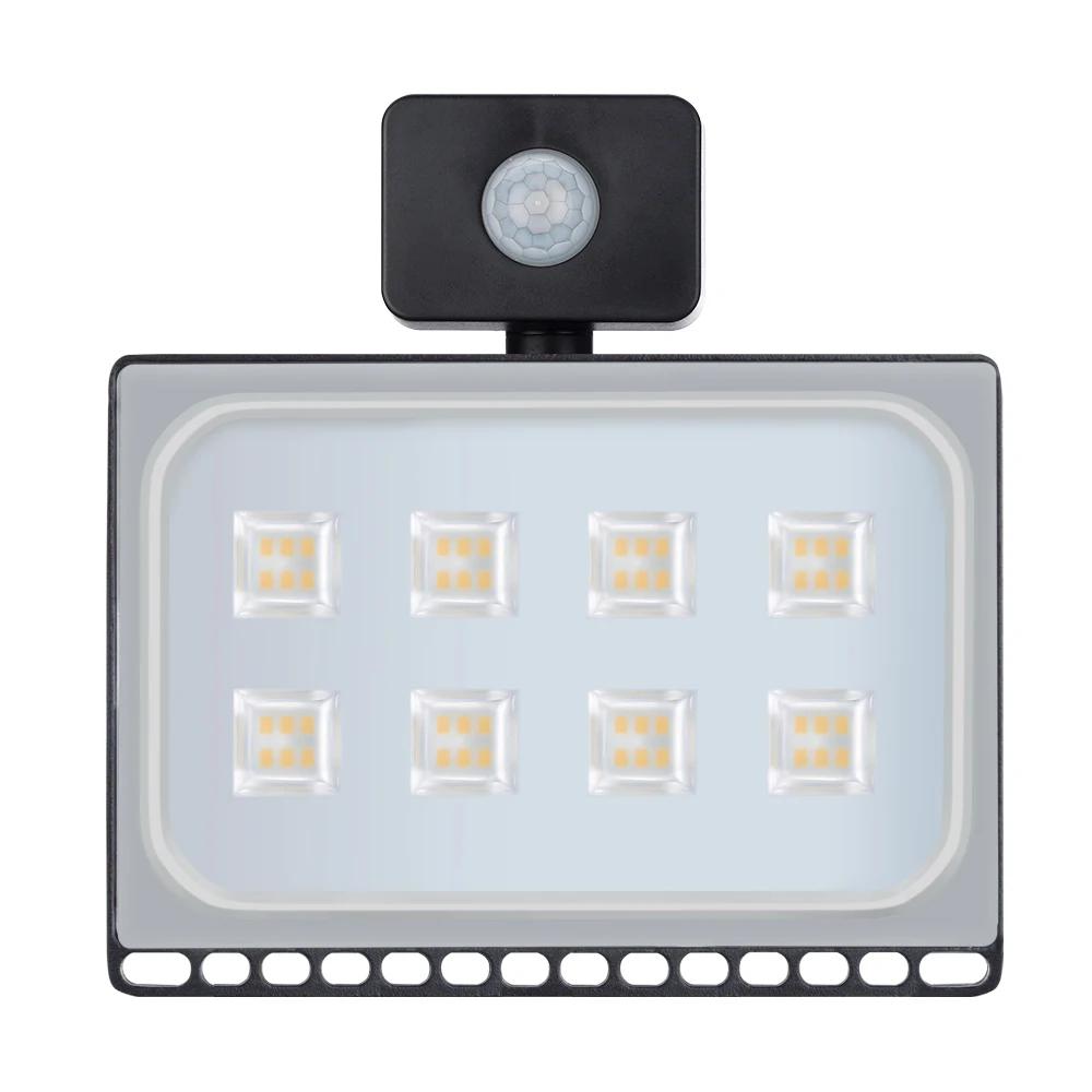 US $74.96 5PCSLot Ultrathin 110V 220V 50W Led Floodlight Outdoor Lighting Motion Sensor Led Flood Lights Spotlights Waterproof IP65