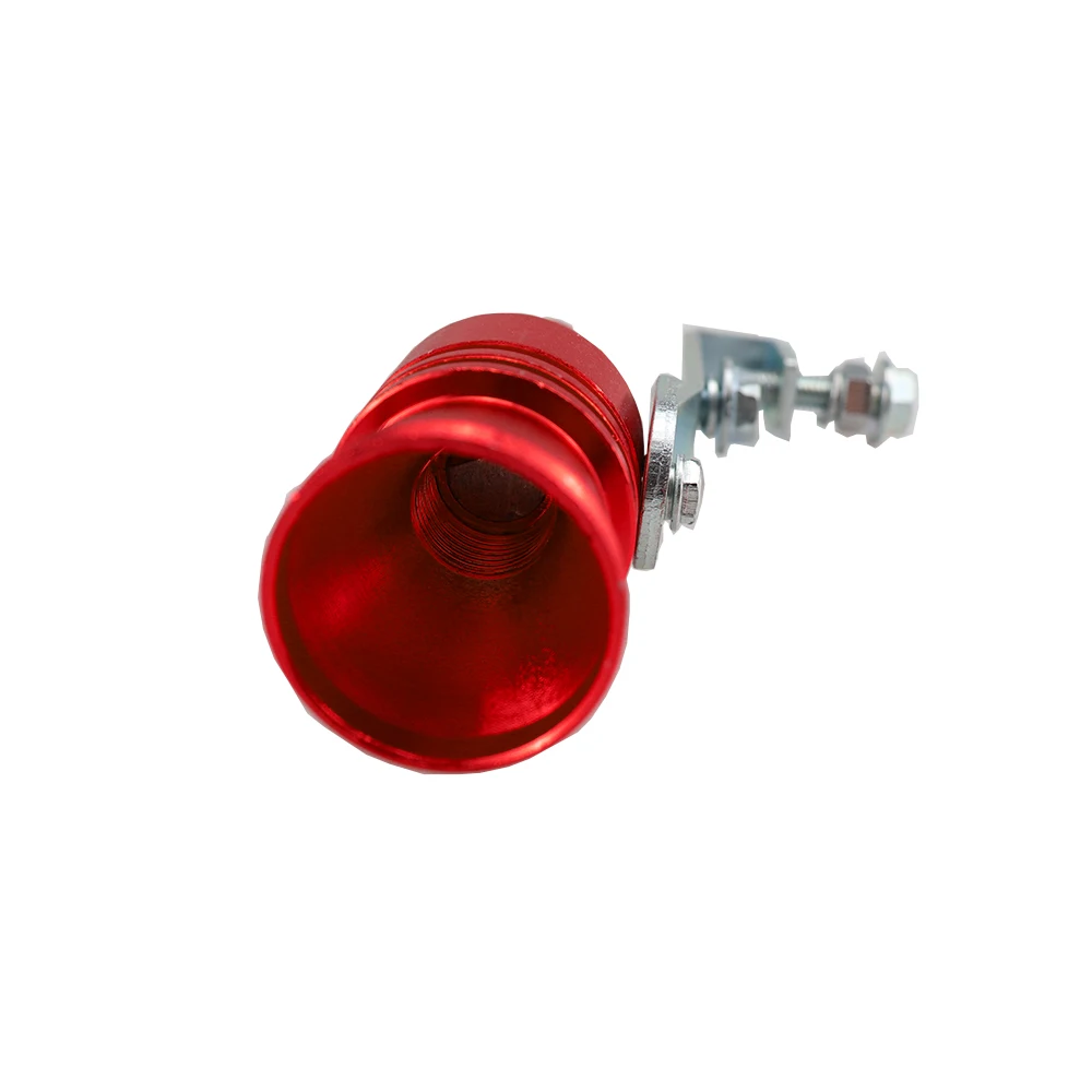 Абсолютно универсальный симулятор выхлопа Whistler поддельные турбо свистки трубы звук глушитель сдувание автомобиля Стайлинг Tunning Красный S/M/L/XL