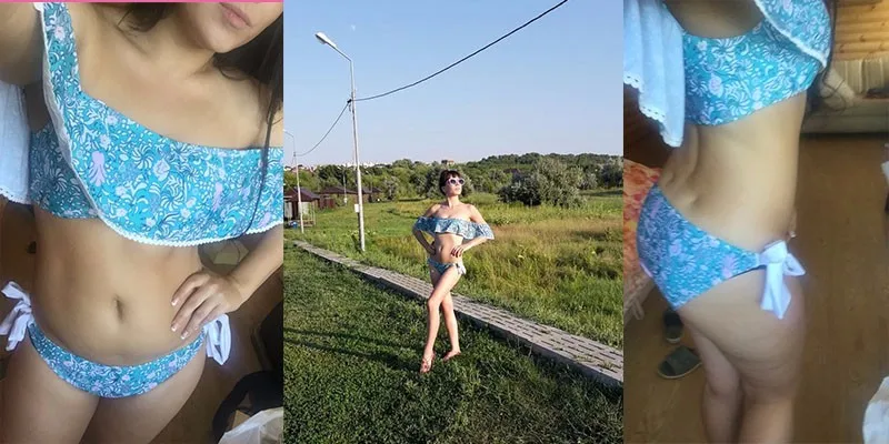 23Bikinis 2016 Sexy Swimwear Women Swimsuit Bandeau Lace Brazilian Bikini Set  Beach Wear Strapless Bathing Suits Female Biquini