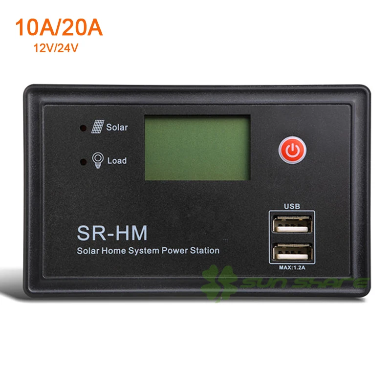 

New Project! Intelligent PWM 10A/20A, 12V/ 24V Auto,USB output solar solar cell panel harge controller for homage solar system