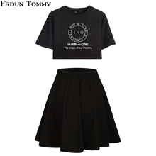 Костюм Frdun Tommy Kpop с короткой юбкой Сексуальная футболка и