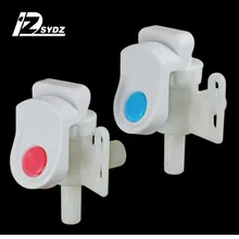 1 пара воды диспенсер кран/переключатель кран горячей и холодной воды рот Фортепиано Ключ пресс тип воды диспенсер Аксессуары