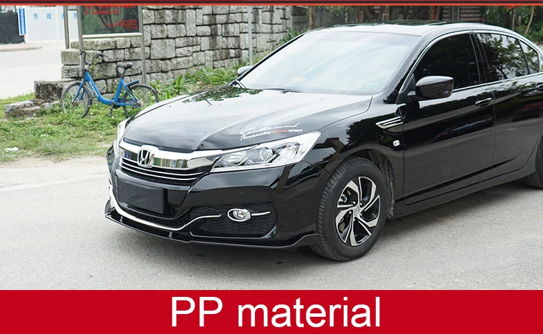 Lsrtw2017 материал pp автомобильный передний бампер для honda accord 2012 2013 9th accord