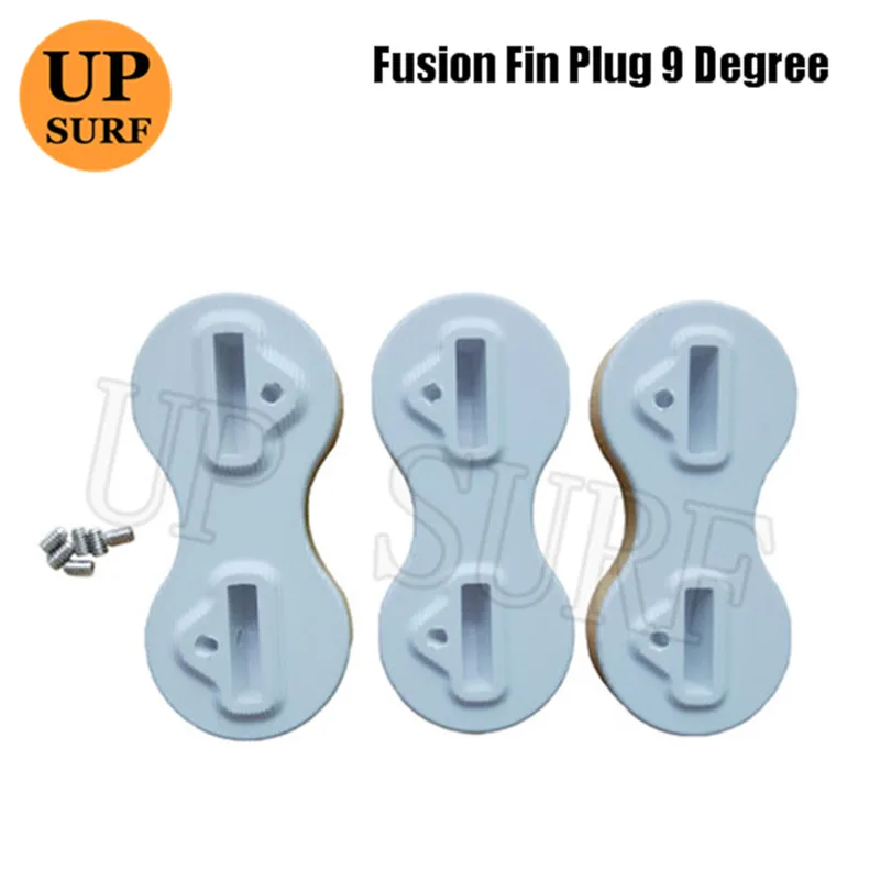 Surf FCS Fusion Plugs 9 Degree Fusion Fin Plug Surfboard Fin Box in