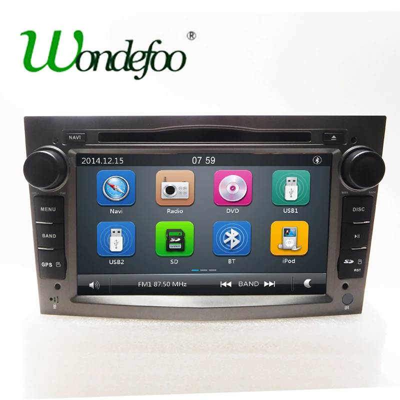 For Vauxhall Opel Astra H G J Vectra Antara Zafira Corsa 7" touch