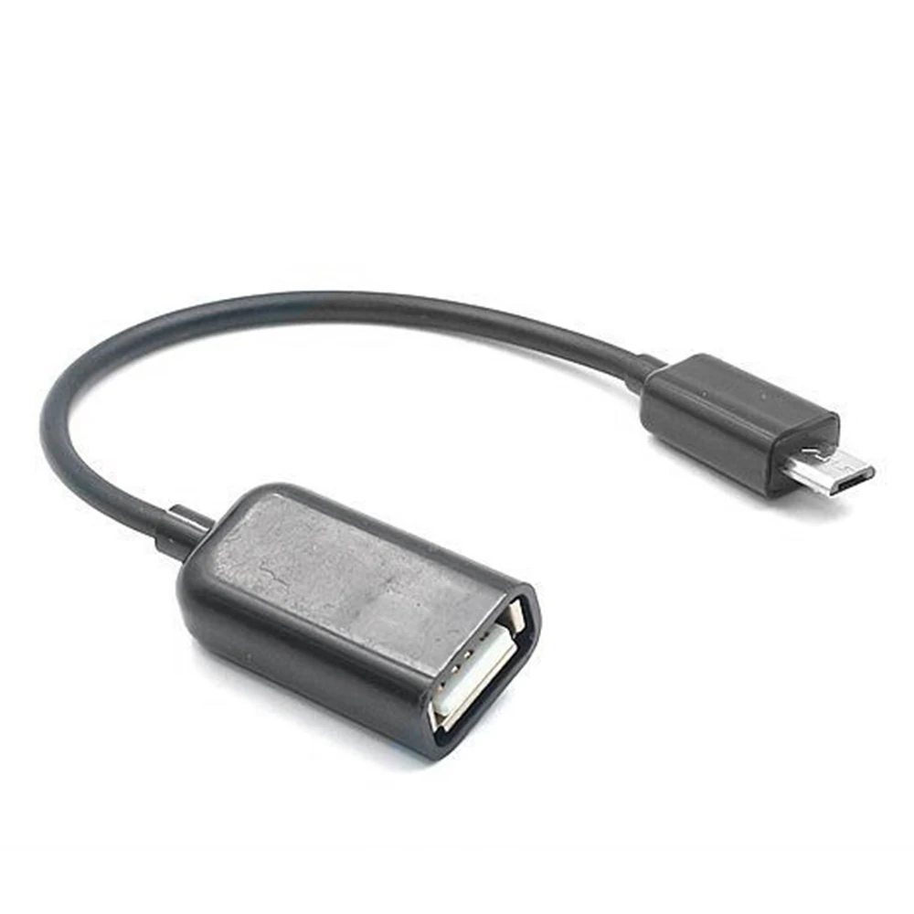 Кабель для передачи данных OTG с Micro USB на адаптер конвертер штекер гнездо Android Samsung