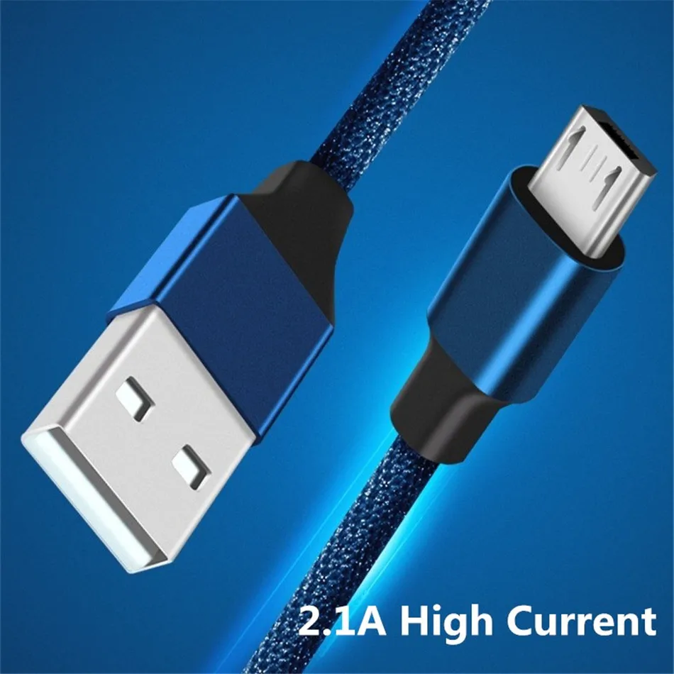NOHON 5V2.2A Micro USB Cable For Samsung Galaxy S7 S6 For Xiaomi Redmi 4X 4A Mobile Phone Cables Micro USB Data Sync Charge 1M (7)