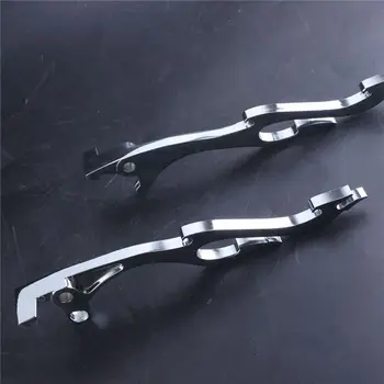 

Flame Design Brake Clutch Levers For Kawasaki Vulcan 1500 1987-2010 Vulcan 1600 2003-2010 Silver