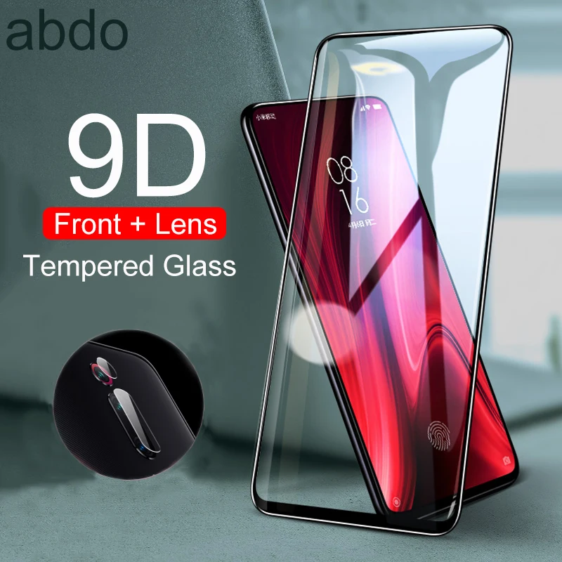 

9D Tempered Glass For Redmi K20 Note 7 Glass Camera Lens Screen Protector For Xiaomi Redmi Note 6 Pro 7A 6A Protective Glass