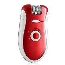 Hot Sale Kemei 3 In 1 Hair Removal Tool For Lady Electric Epilator And Shaving Head, For Girl's Face, Legs, Body, Bikini Line